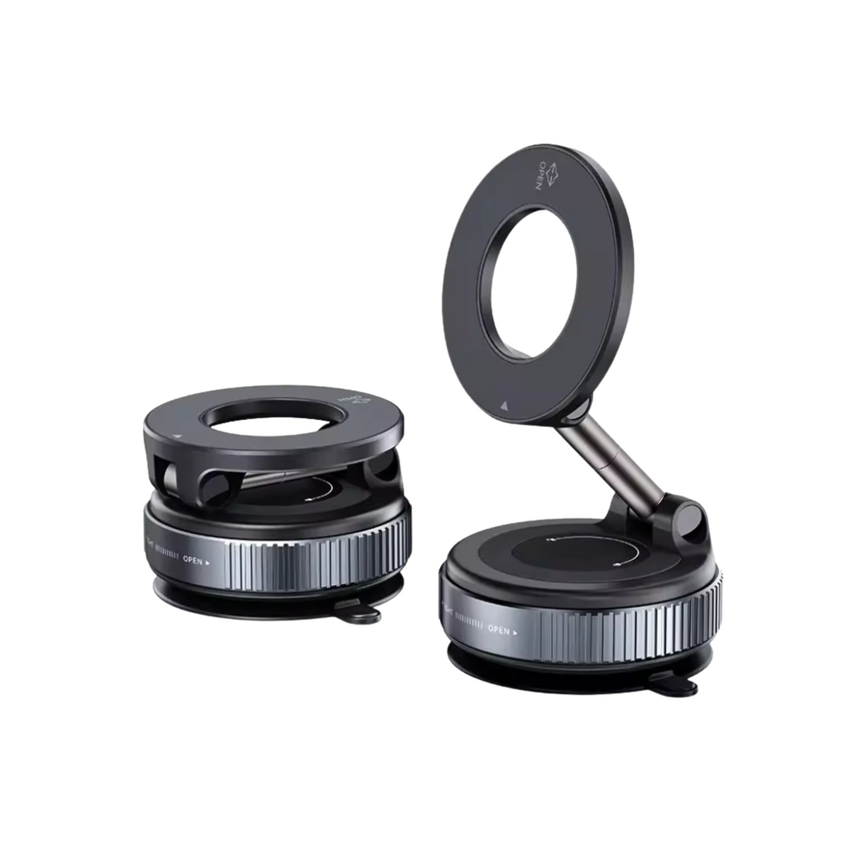 360° Foldable Magnetic Cell Phone Holder – With High-Fixation Suction Cup.