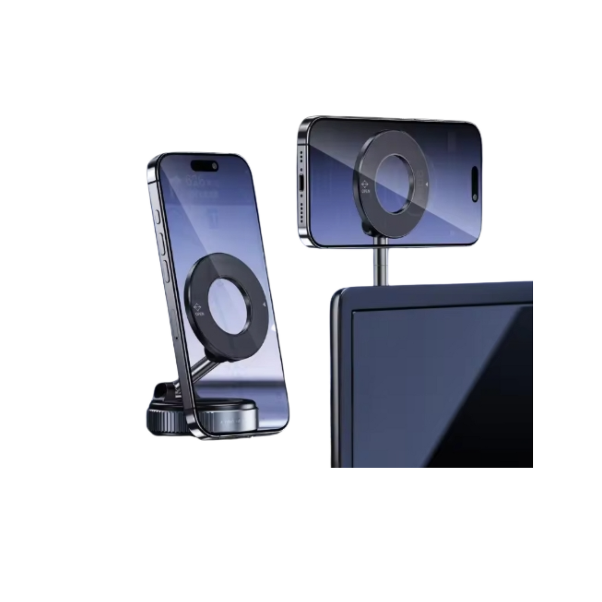 360° Foldable Magnetic Cell Phone Holder – With High-Fixation Suction Cup.